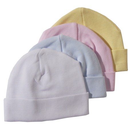 2-Ply Rib Knit Pastel Beanie Cap - 031PA