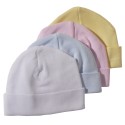 2-Ply Rib Knit Pastel Beanie Cap - 031PA
