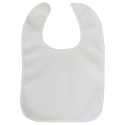 2-Ply Terry Pastel Trim Large Bib - 1027