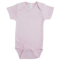 Interlock Pink Short Sleeve Onezie - 0030B