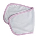 2-Ply Terry Pink Trim Burp Cloth - 1025P