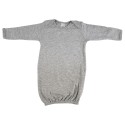 White Interlock Infant Gown - 913