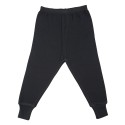 Rib Knit White Long Pants